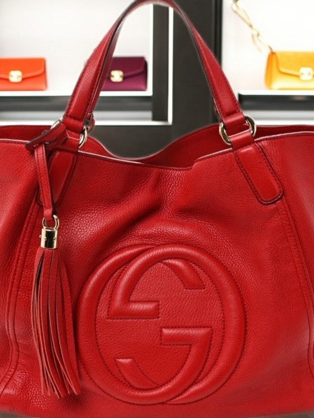 GUCCI Interlocking G Soho Tote